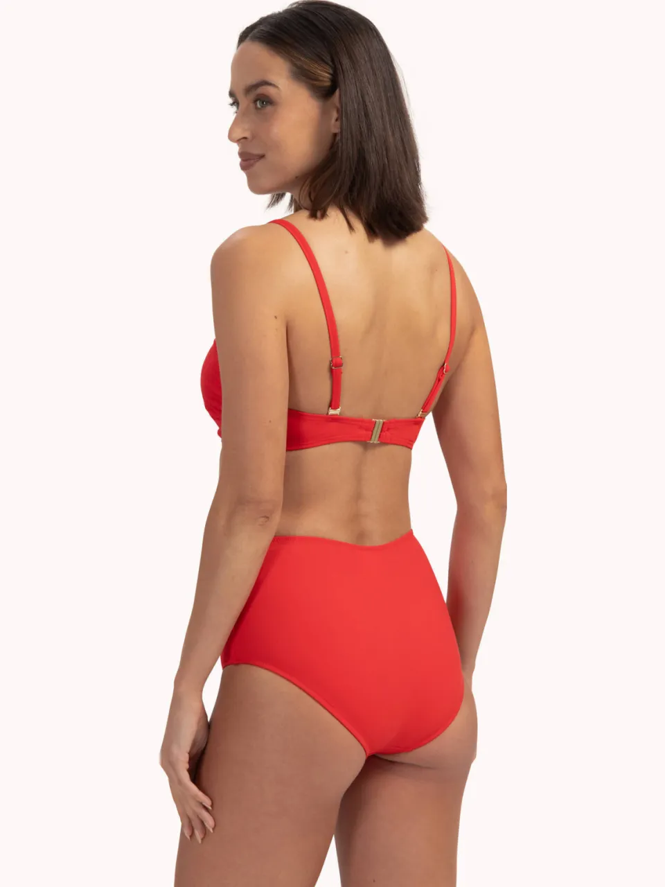 Cyell high waist bikinibroekje rood, foto 3