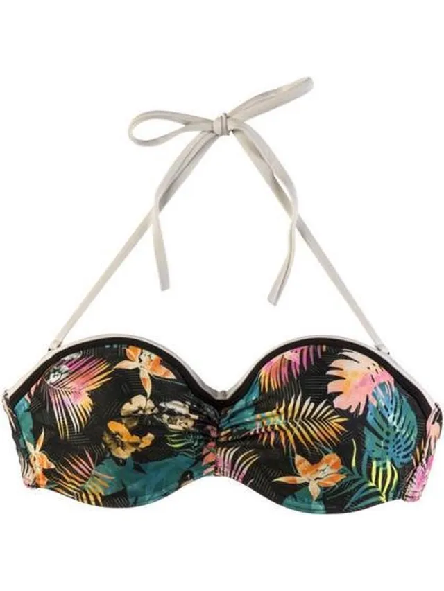 Protest MM SUMA BCUP bandeau bikini top Dames - True Black