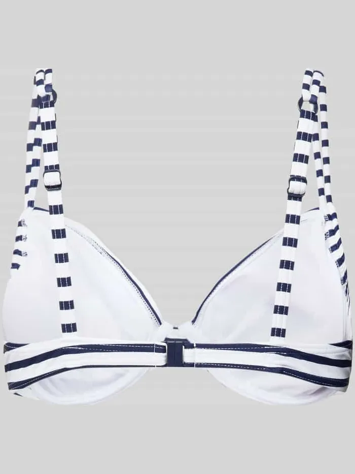 VENICE BEACH Bikinitop met voorgevormde cups, model 'Summer' donkerblauw, foto 2