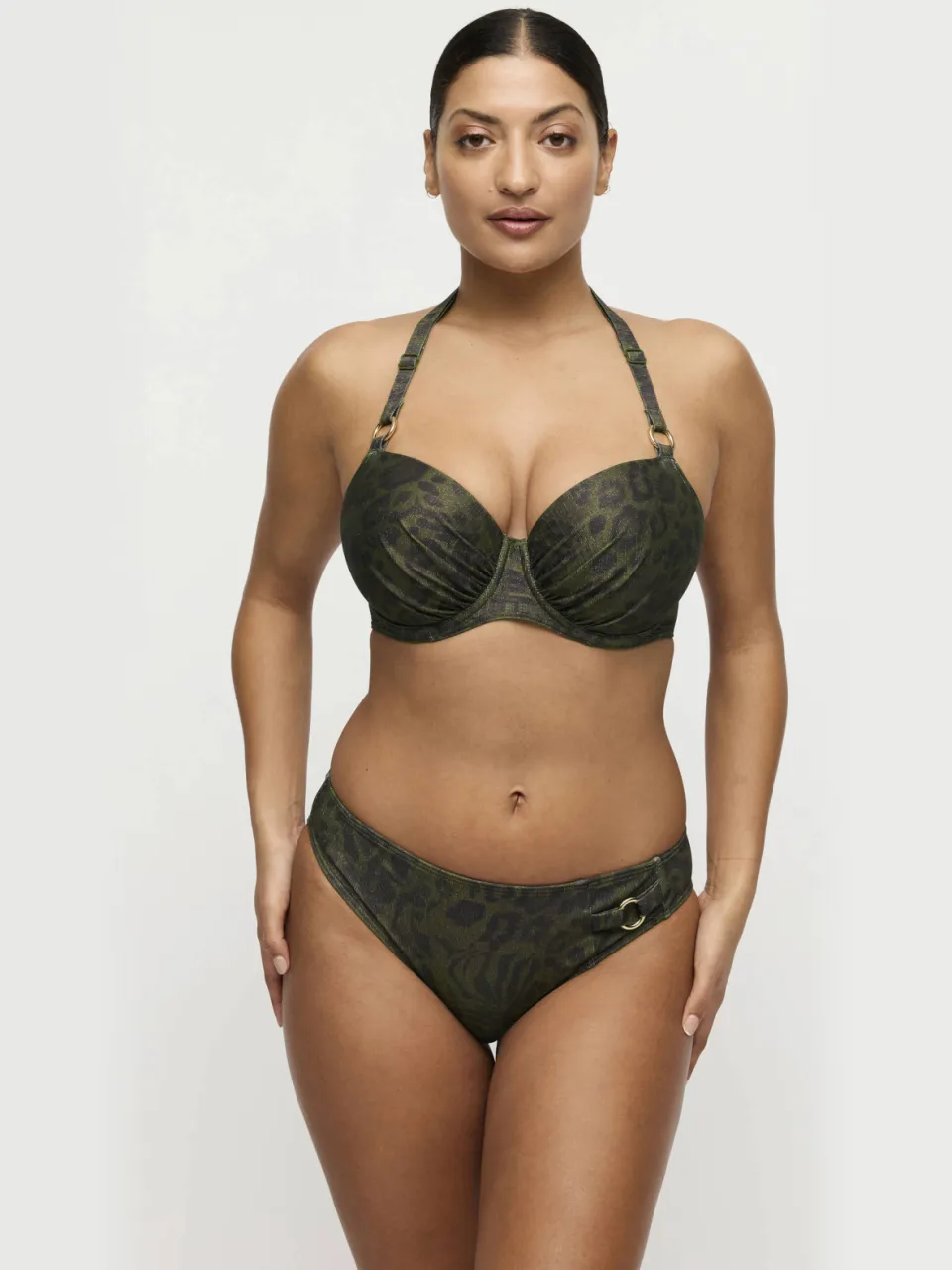 PrimaDonna Ratjada voorgevormde beugel bikinitop donkergroen