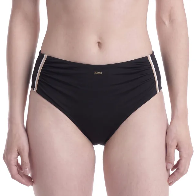 Boss hoge taille bikinibroekje zwart