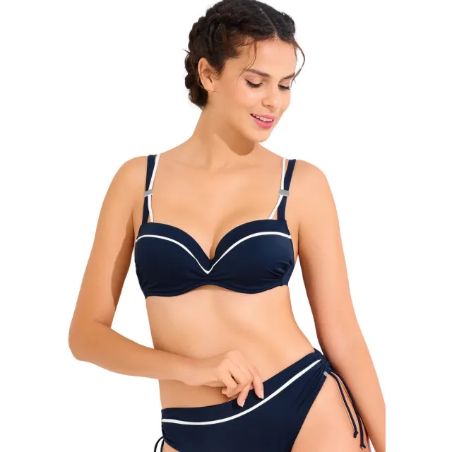 Lisca UVITA voorgevormd bikinitop marineblauw