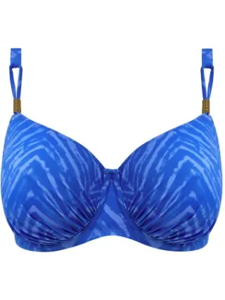 Fantasie Punta Mita Underwire Full Cup Bikini Top Blauw