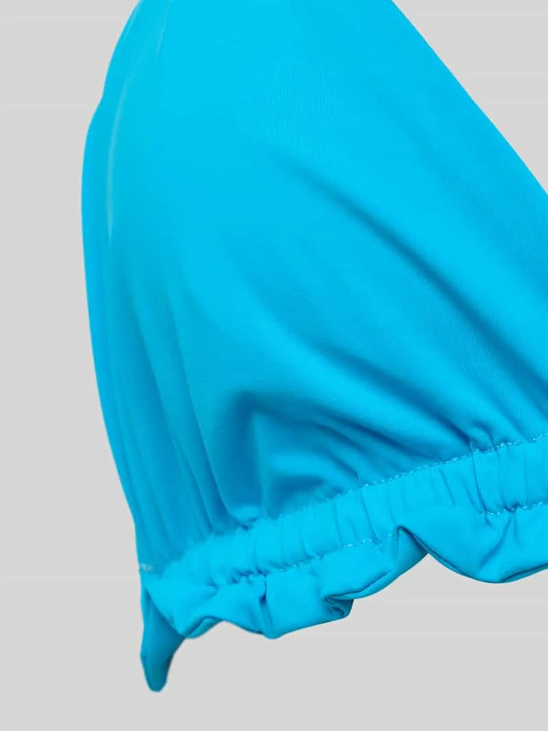 banana moon Bikinitop in triangelmodel, model 'Shello' oceaanblauw, foto 2