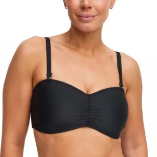 Swegmark Rio Bandeau Bikini Bra Padded Cups Zwart