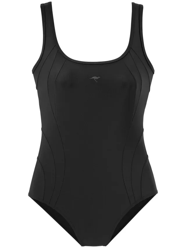 sportief badpak zwart