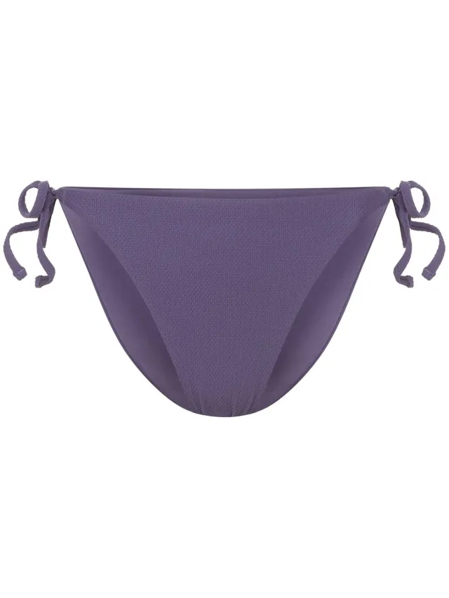 ESOTIQ Sunrise - Bikinibroekje - Marineblauw - XL - Zijsluiting met strik