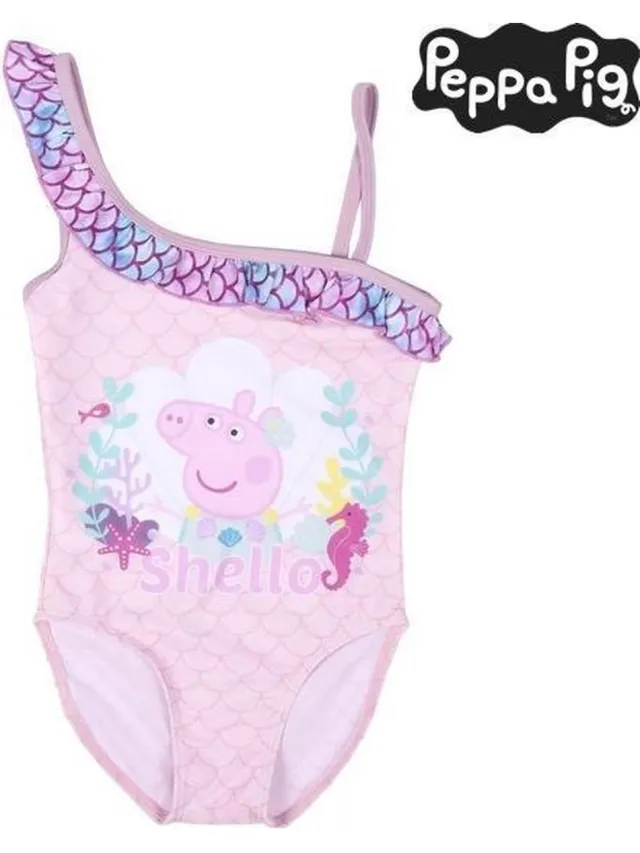 Peppa Pig , badpak zwempak roze maat 2 Jaar, 92