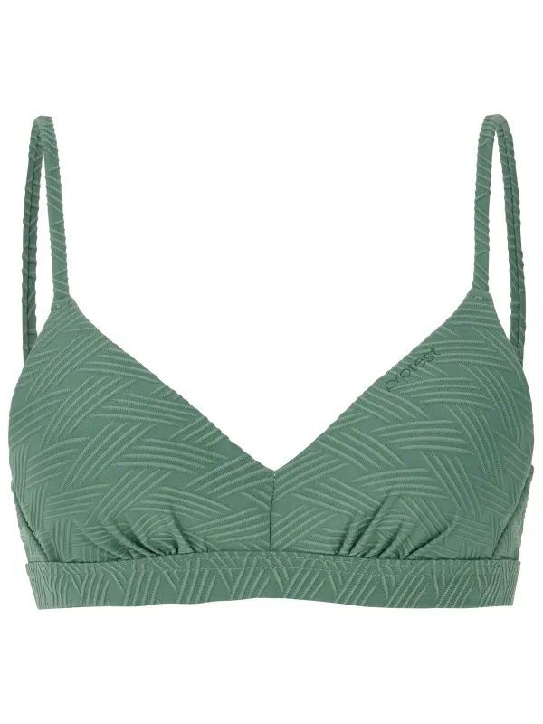 Protest Women's MIXAdair 25 - Bikinitop - Cup: B, turkoois/groen