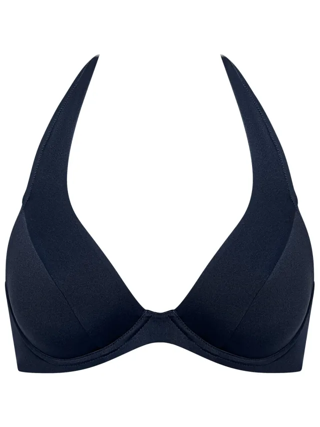 Lisca Portofino bikinitop met beugels zwart