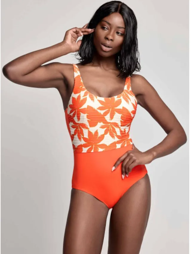 David Laguna Beach Olivia Badpak Orange Oranje 46