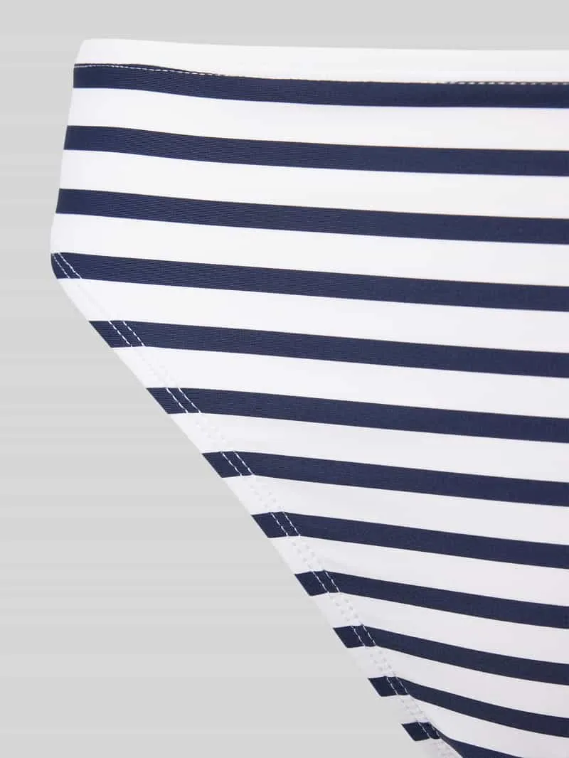 Lauren Ralph Lauren Bikinilbroekje met sierapplicatie, model 'LUXE' marineblauw, foto 3