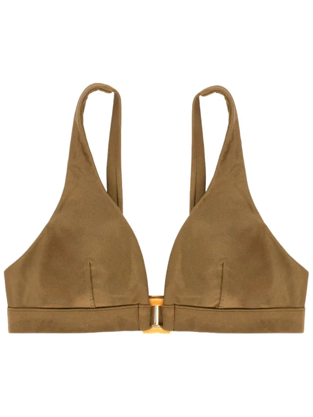 Sam Friday Flood voorgevormde triangel bikinitop kaki, foto 2