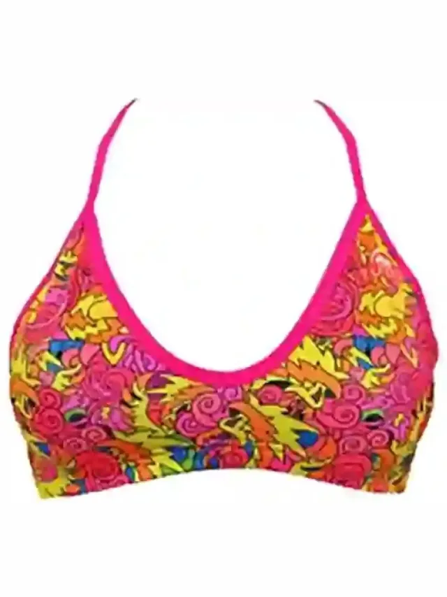 Turbo Mare All Dragon Bikinitop Roze XL Vrouw Orange