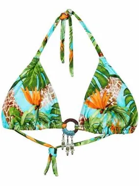 Grain De Sable Ficelle triangelbikinitop blauw, foto 2