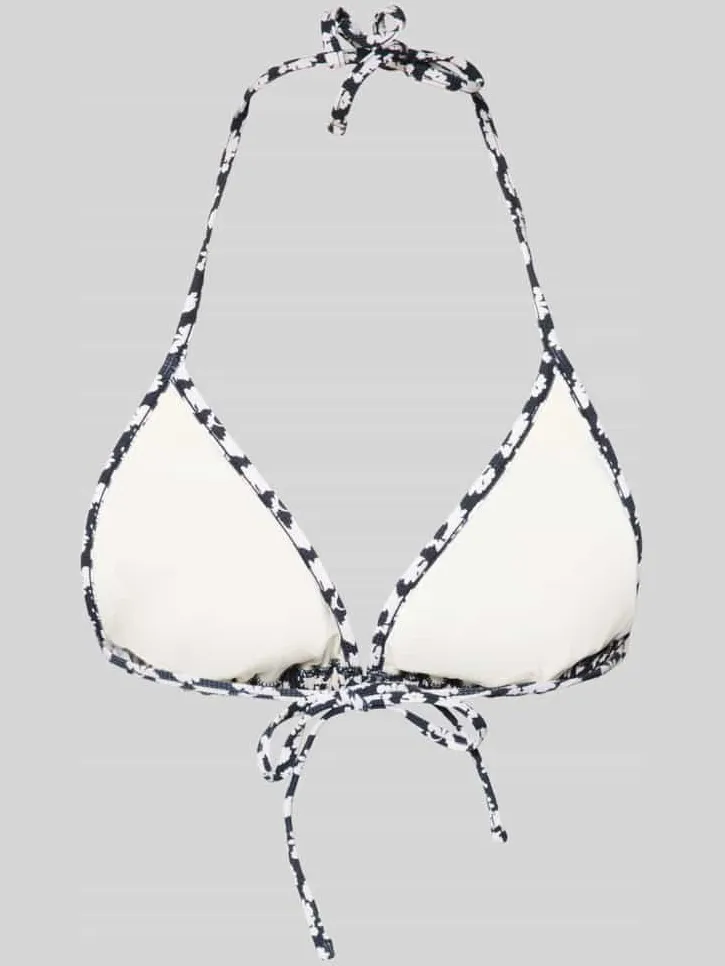 Marc O'Polo Bikinitop met labelapplicatie donkerblauw, foto 2