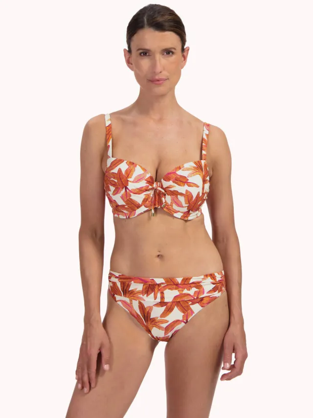 Cyell bikinibroekje wit/lichtbruin