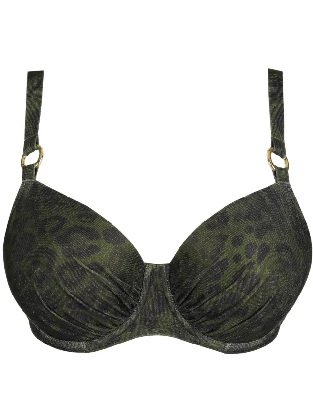 PrimaDonna Ratjada voorgevormde beugel bikinitop donkergroen, foto 2