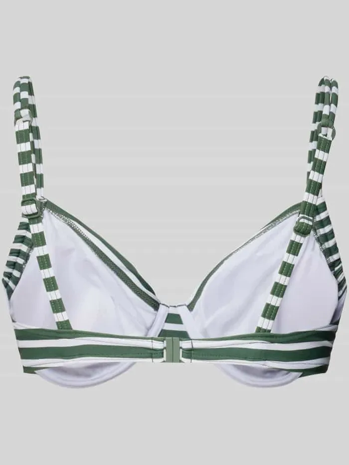 VENICE BEACH Bikinitop met voorgevormde cups, model 'Summer' olijfgroen, foto 2