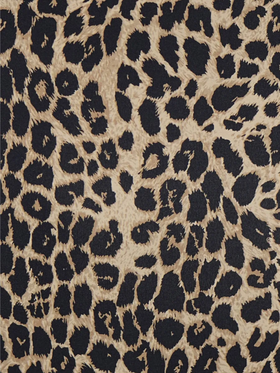 Only panterprint badpak beige zwart, foto 4