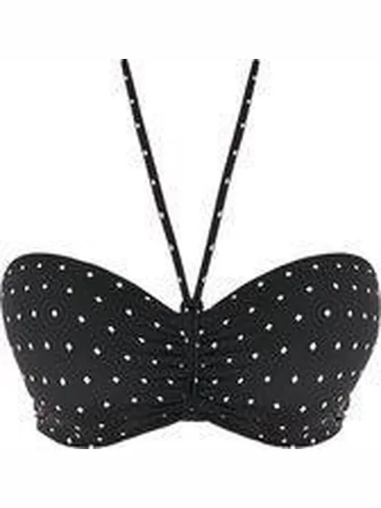 Freya Jewel Maat 65D cove padded bandeau - (EU) Zwart Wit