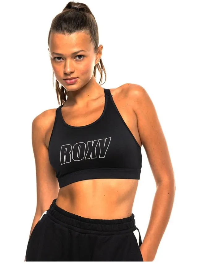 Roxy Evd Flow Bikinitop Zwart XS Vrouw True Black