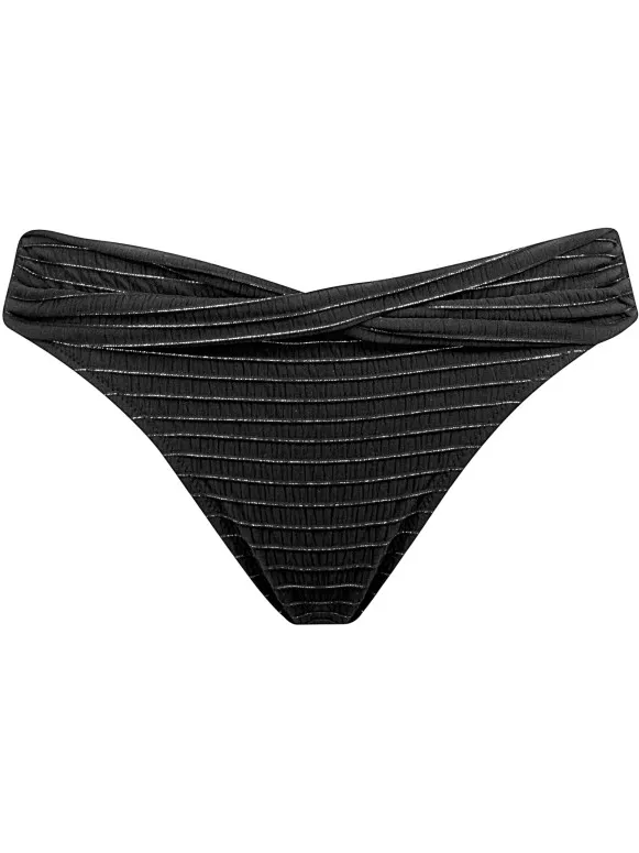 WATERCULT Women's Afterlight Bikini Bottoms No. 640 - Bikinibroekje, zwart
