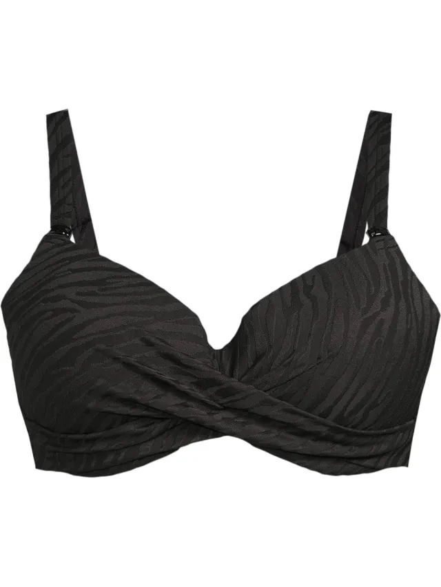 BEACHWAVE Curve voorgevormde beugel bikinitop zwart, foto 2