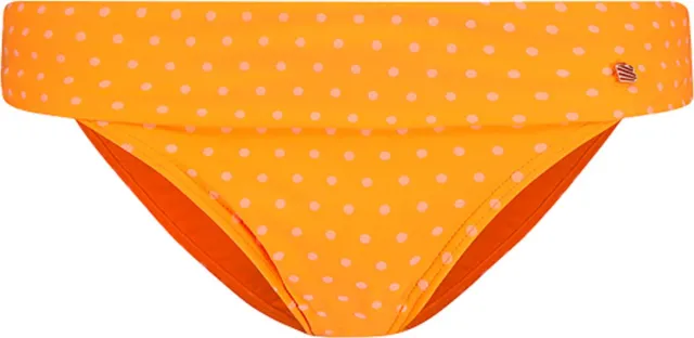 Beachlife Velvet Dot omslag bikinibroekje - Oranje - Gestipt