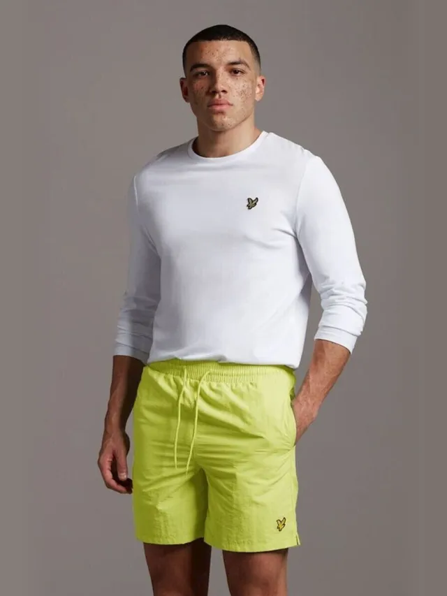 Lyle & Scott Scorch zwemshort groen