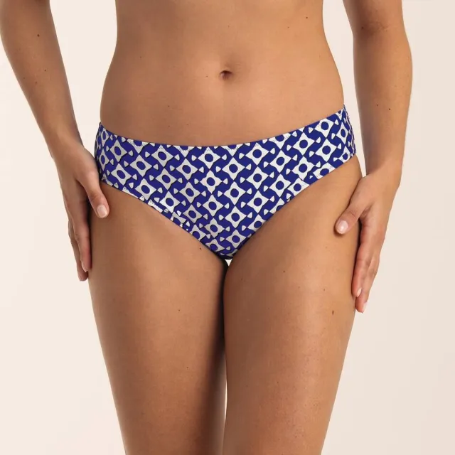 Anita Care Blue Eyes Bikini Slip 6515-0 Ocean Blue Blauw