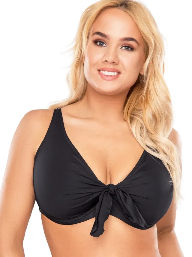 Vivisence bikini beha lady 3202 badmode bikinitop zonder patroon, zwart, 85e