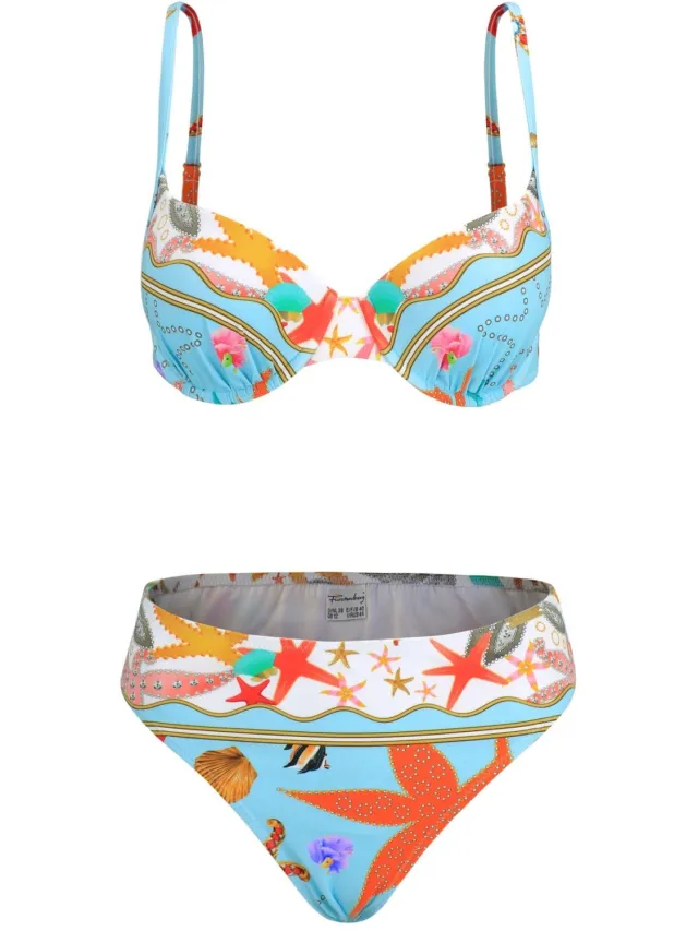 Féraud Feraud Laguna Azzurra Bikini 516-50467 Turkis - maat EU 42C / FR Blauw