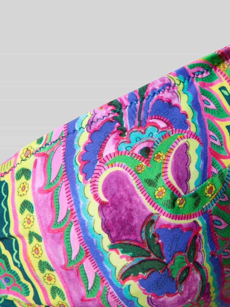 Marie Jo Bikinitop met all-over paisleyprint model 'Lise' paars, foto 3