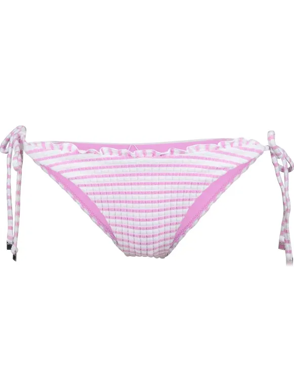 Seafolly Women's Sorrentostripe Tie Side Rio - Bikinibroekje, roze