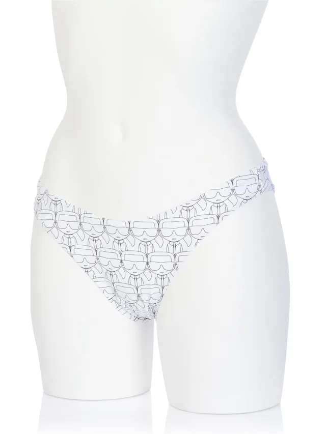 Karl Lagerfeld bikini wit, foto 2