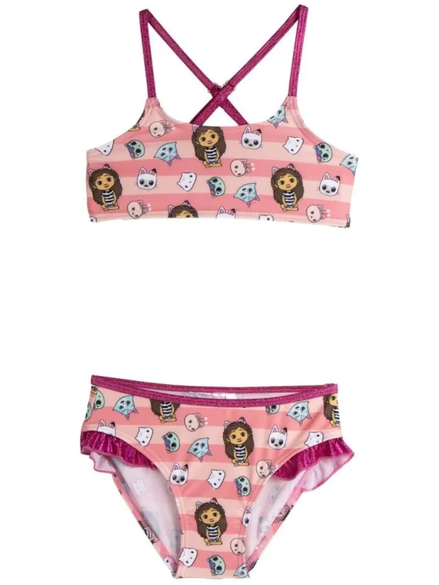 CERDÁ LIFE'S LITTLE MOMENTS Bikini Gabby’s Dollhouse Licht roze