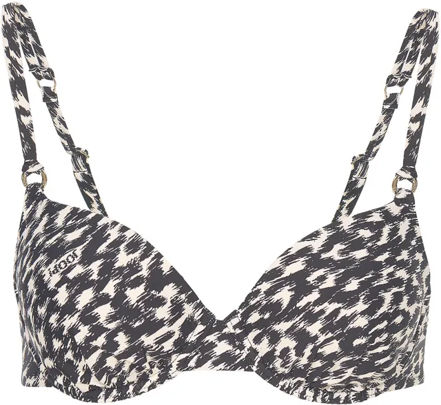 Joop! Bügel-Bikini-Top Animal zwart