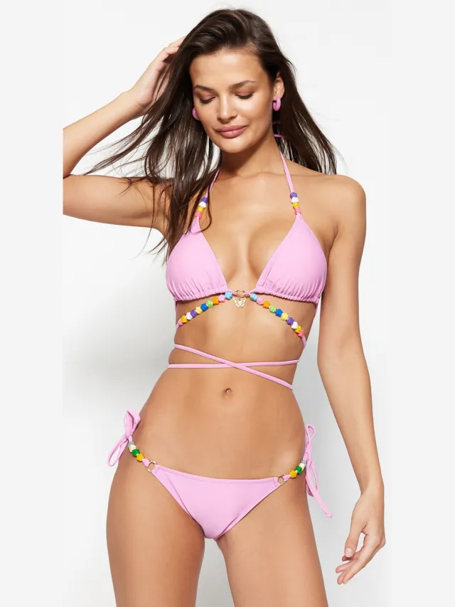 Trendyol Dames Bikini Onderdeel Roze