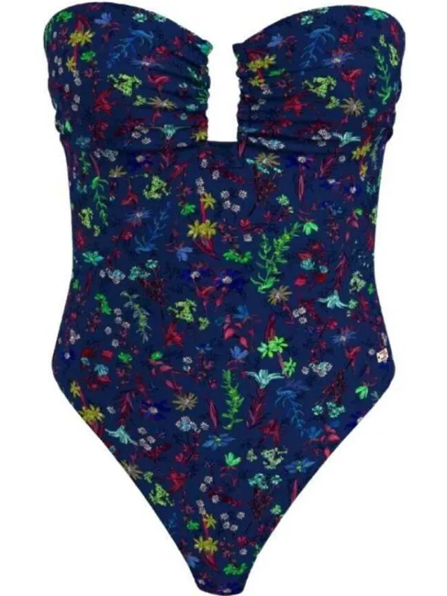 Tommy Hilfiger Dames/dames Bloemenpak uit één stuk (Marine), foto 2