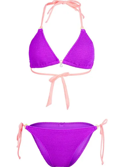 banana moon Brarolenka Popmix bikini paars Wit