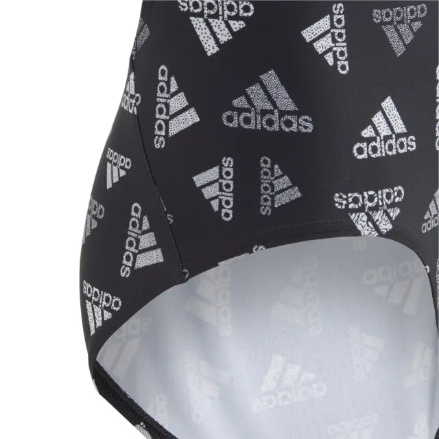 Adidas logo swimsuit Zwart