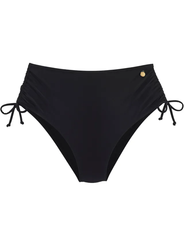 Highwaist bikinibroekje zwart