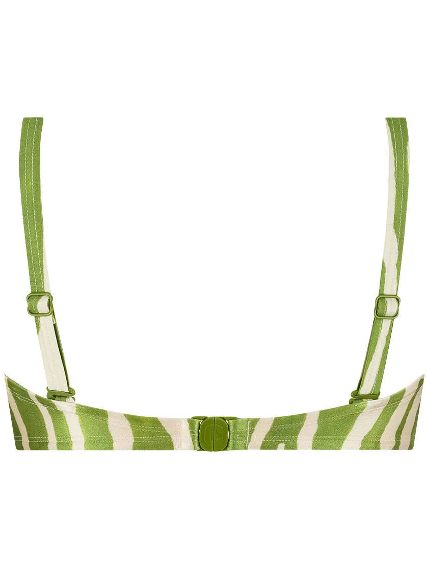 Ten Cate Beach TC WOW bandeau bikinitop groen, foto 3