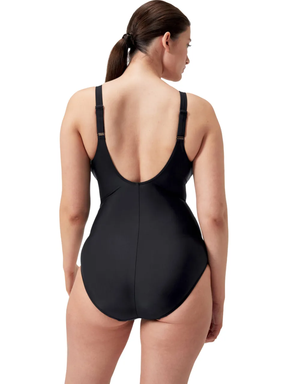 Speedo Cross Knot shaping badpak zwart, foto 5
