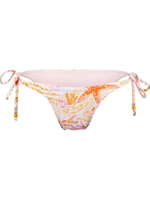 Seafolly Women's La Mer Tie Side Rio Pant - Bikinibroekje, oranje