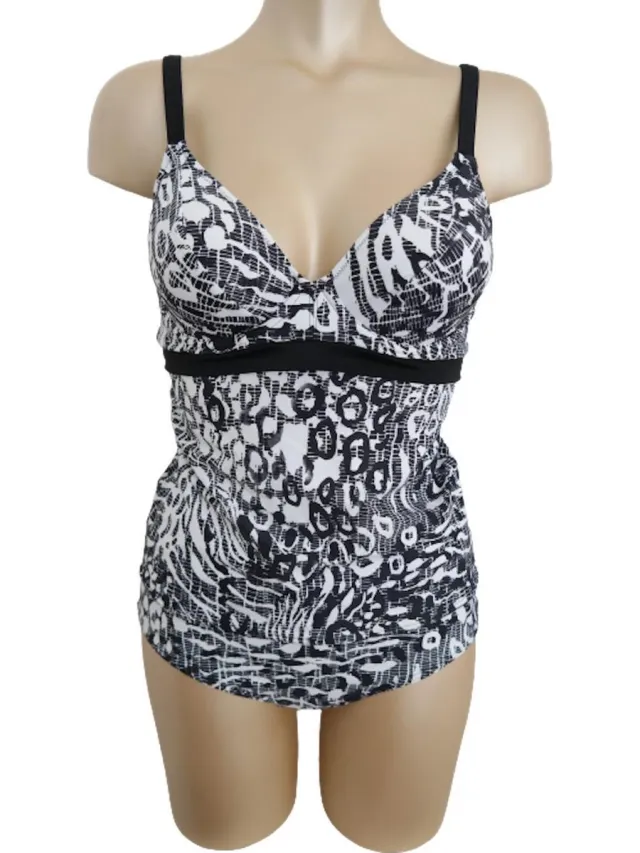 Fantasie Rome - tankini set - 75D + zwart