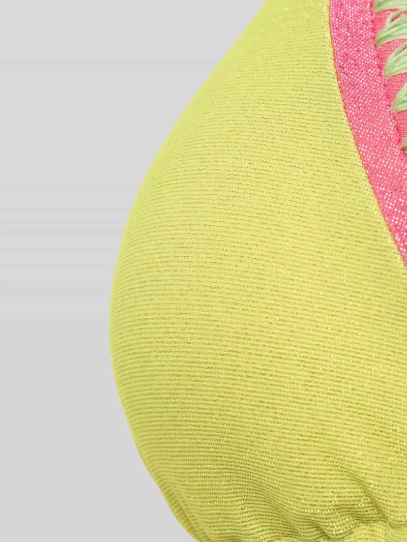 banana moon Bikini met sierstenen Model 'Blucostora' geel, foto 3