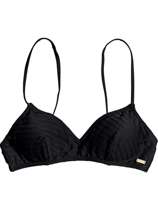Roxy S - Golden Breeze - Bralette Bikinitop Zwart