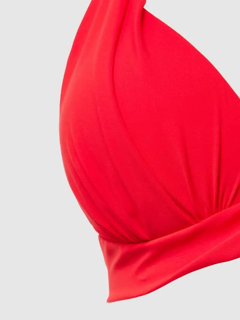 banana moon Bikinitop met voorgevormde cups, model 'MAHO SPRING' rood, foto 3